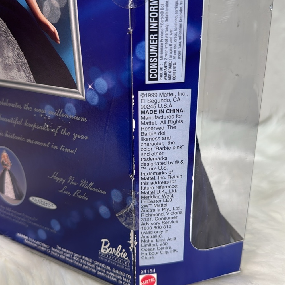 1999 Mattel Barbie Millennium Princess Rare Barbie Special Millennium - Picture 4 of 7